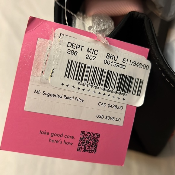 Kate Spade Sam Icon Floral Embellished Nylon Small Tote - Picture 17 of 17